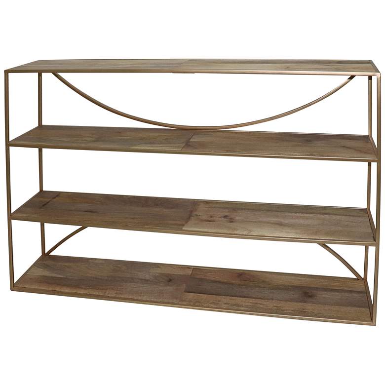 Image 4 Crestview Collection Hammond 52"W Mango Wood Console Table  more views