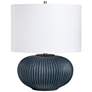 1_Crestview Collection Hamptons Weathered Indigo Table Lamp