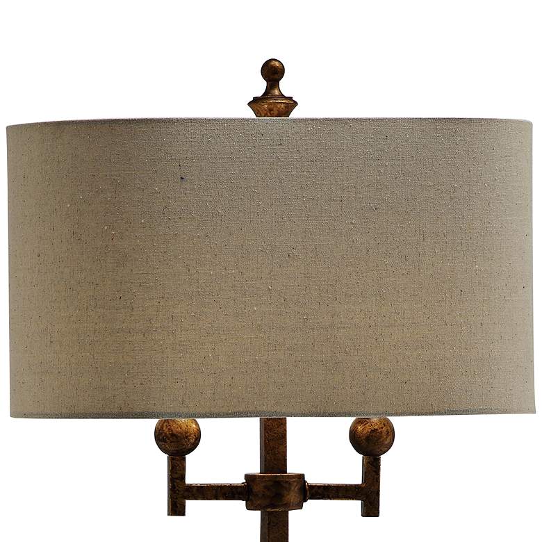 Image 3 Crestview Collection Harper Antique Gold Table Lamp more views