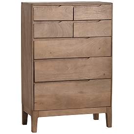 Image1 of Crestview Collection Harper Seven-Drawer Wooden Chest
