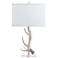 Crestview Collection Hart Stag Horn Resin and Crystal Table Lamp