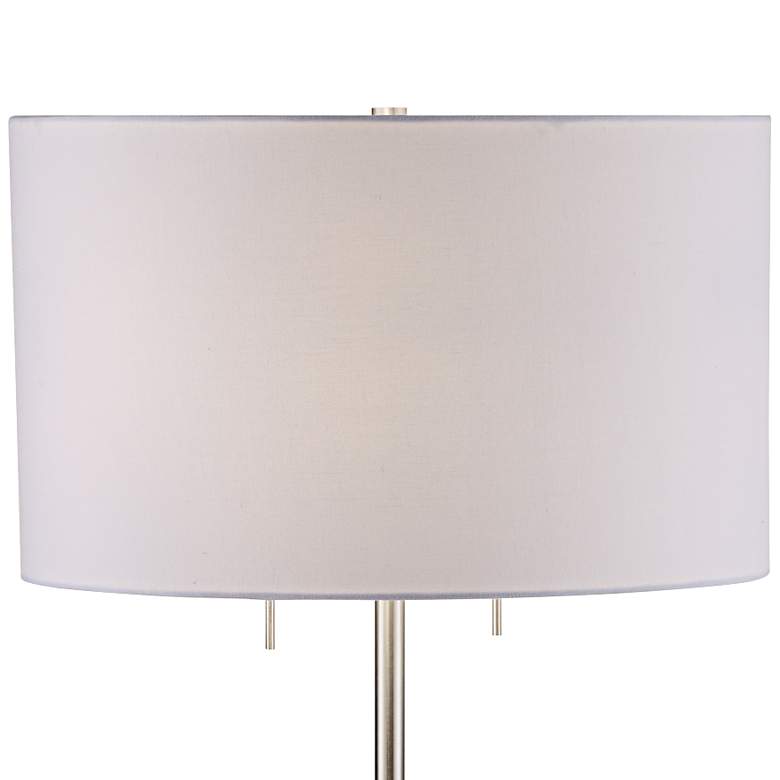 Image 2 Crestview Collection Hayden 32" High Textured Concrete Table Lamp more views