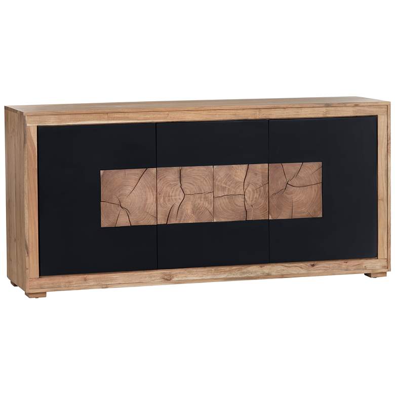 Image 1 Crestview Collection Heartwood Four Door Console