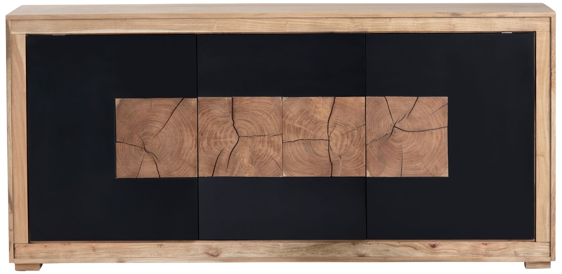 Image 4 Crestview Collection Heartwood Four Door Console more views