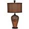 Crestview Collection Hera Metallic Ultra-Gloss Table Lamp