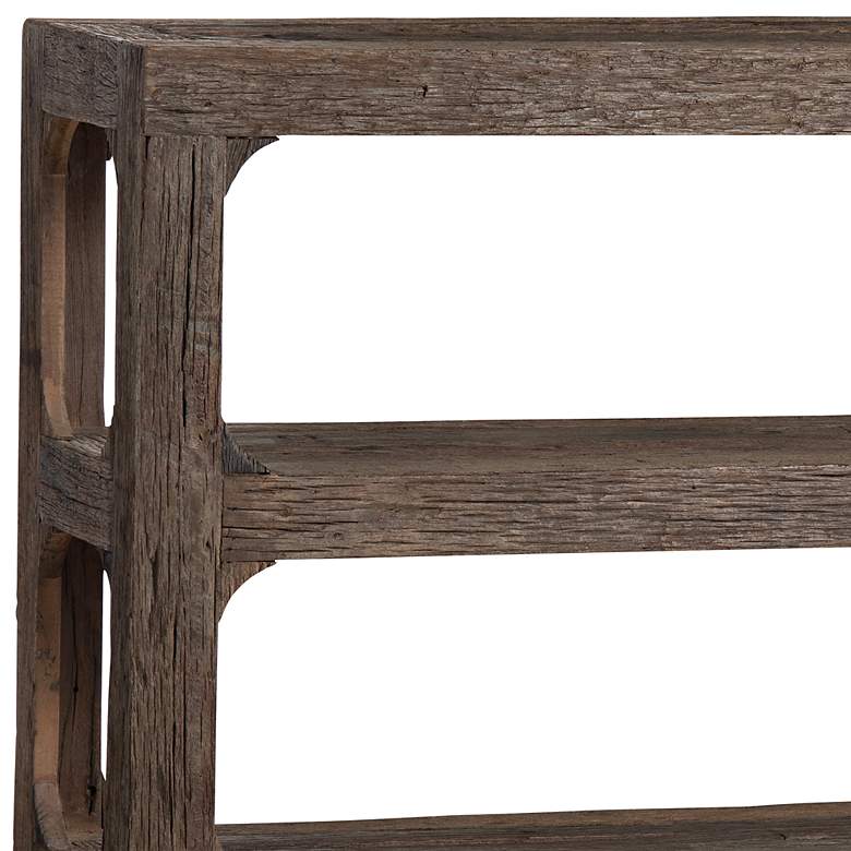 Image 2 Crestview Collection Hickory Ridge 80"W Wood Console Table more views