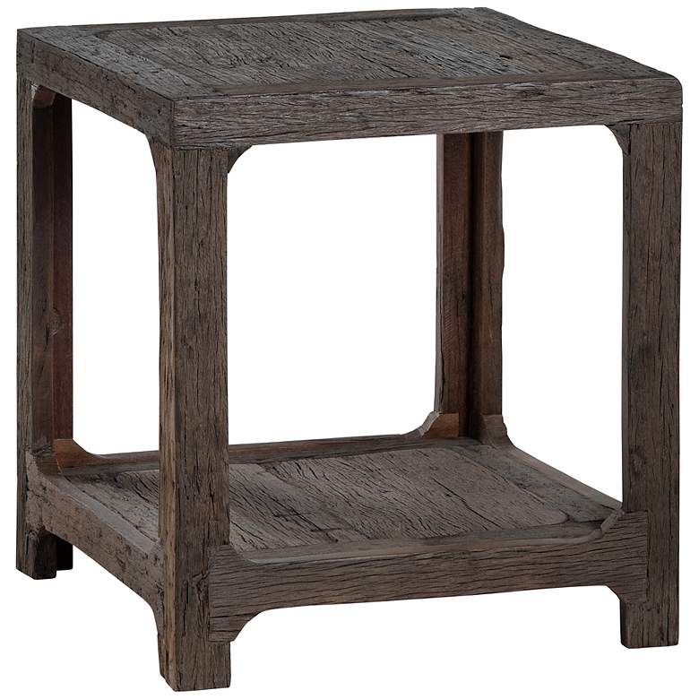 Image 1 Crestview Collection Hickory Ridge Wooden End Table
