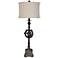 Crestview Collection Horse Stable Rustic Iron Table Lamp
