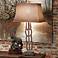 Crestview Collection Horseshoe Rustic Metal Table Lamp