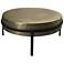 Crestview Collection Hudson 32" Wide Textured Brass Cocktail Table