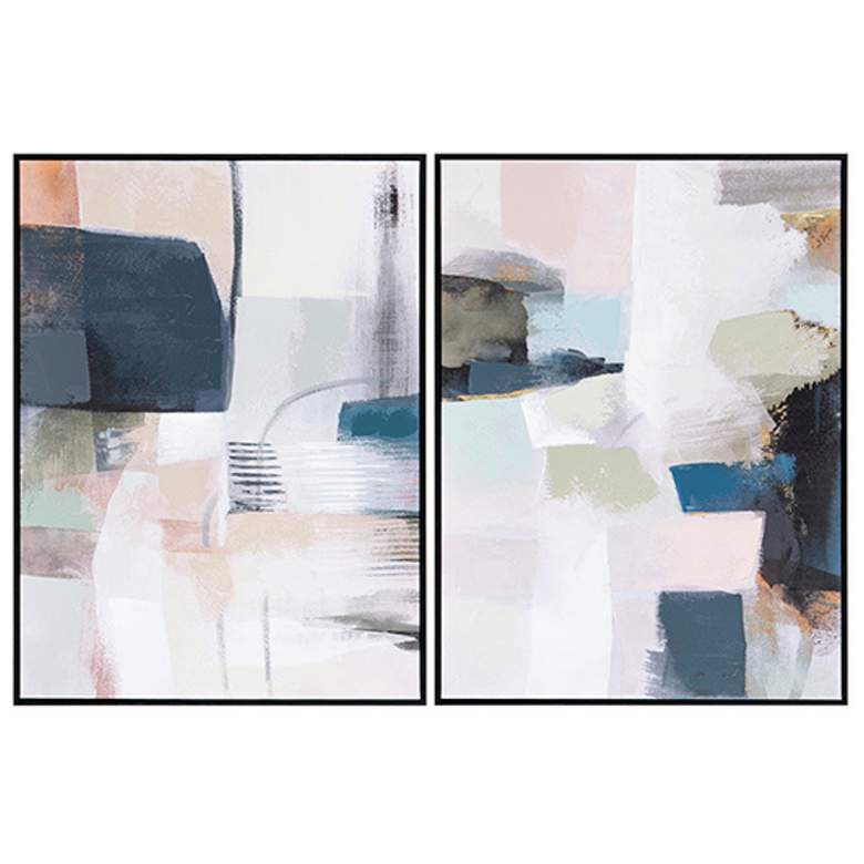Image 1 Crestview Collection "Broughton" Framed Canvas Set