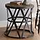 Crestview Collection Industrial Side Table