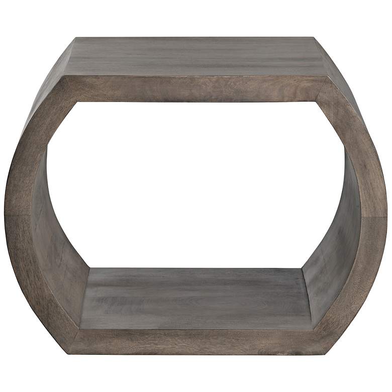Image 5 Crestview Collection Infinity 28" Wide Gray End Table more views