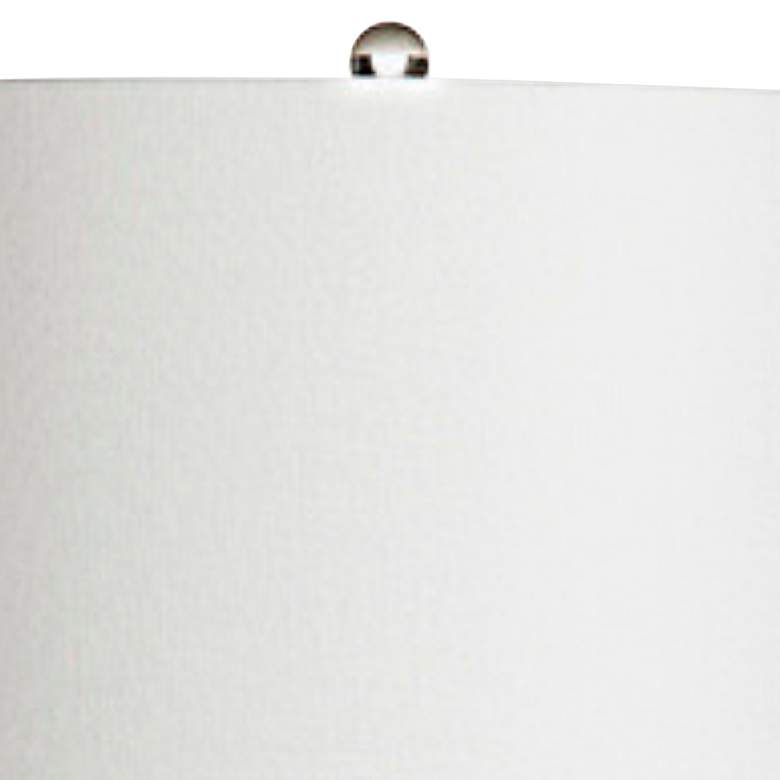 Image 3 Crestview Collection Janice 28" High Swirl Blue Ceramic Table Lamp more views