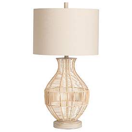 Image1 of Crestview Collection Jayce Rattan Table Lamp