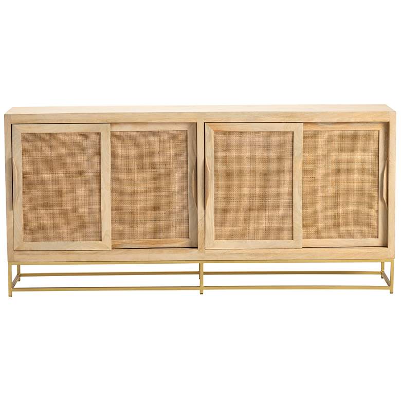 Image 1 Crestview Collection Jensen Natural Cane Sideboard