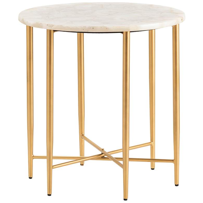 Image 1 Crestview Collection Katherine Round Accent Table