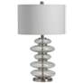 2_Crestview Collection Keller 27 1/4" Stacked Bubble Glass Table Lamp
