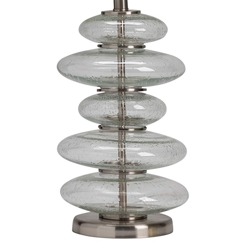 Image 5 Crestview Collection Keller Stacked Bubble Glass Table Lamp more views