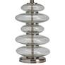 Crestview Collection Keller Stacked Bubble Glass Table Lamp