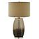 Crestview Collection Kenshin Smoked Glass Table Lamp