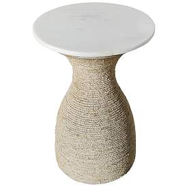 Image1 of Crestview Collection Key Largo Wooden Round Accent Table