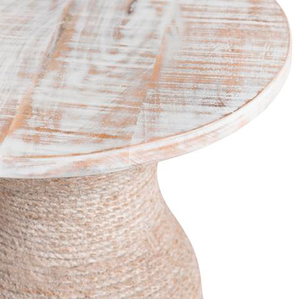 Image 2 Crestview Collection Key Largo Wooden Round Accent Table more views