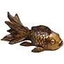 Thumbnail3 of Crestview Collection Koi Fish 12" Wide Antique Gold Statues Set of 3 more views
