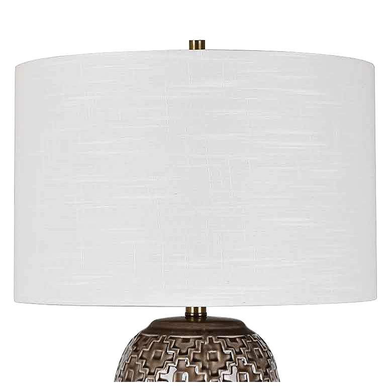 Image 2 Crestview Collection Korbel 31 1/2" Champagne Gray Table Lamp more views