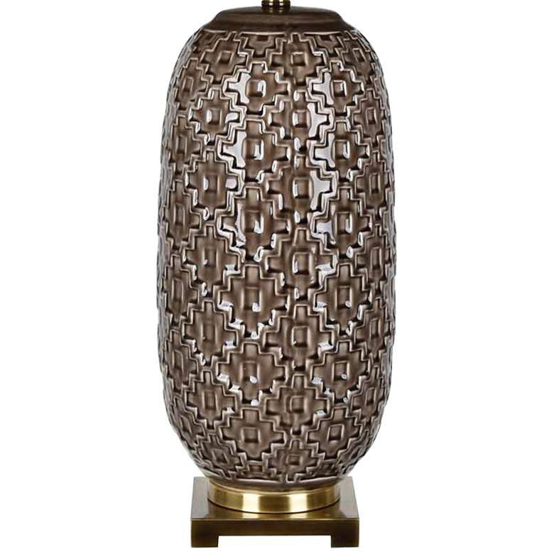 Image 3 Crestview Collection Korbel 31 1/2" Champagne Gray Table Lamp more views