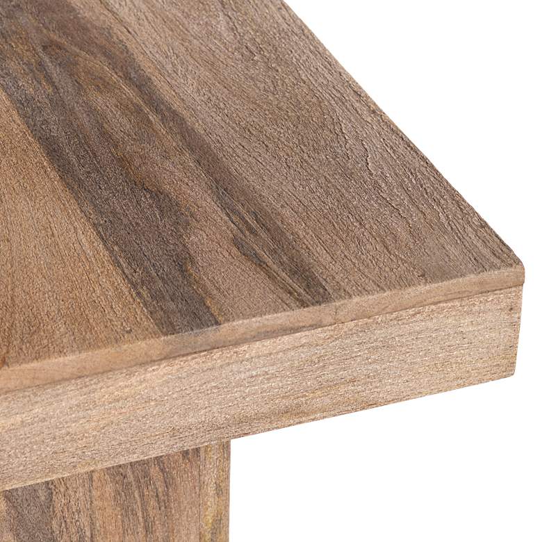 Image 3 Crestview Collection Lafayette 22" Wide Natural End Table more views
