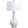 Crestview Collection Landry Vase Shaped Ceramic Table Lamp
