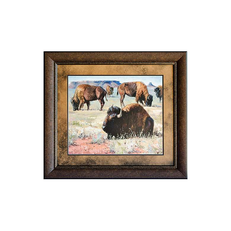 Image 1 Crestview Collection Lazy Days 36 1/2 inch Wide Framed Wall Art