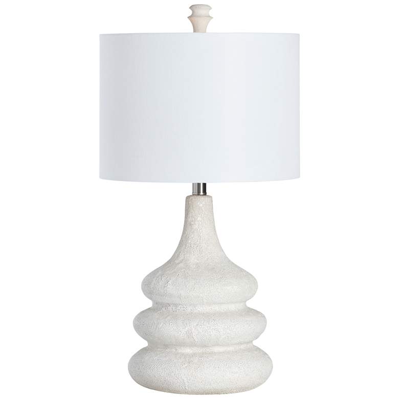 Image 1 Crestview Collection Ledger Triple Stacked Ovoids Ceramic Table Lamp