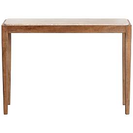 Image4 of Crestview Collection Liam Wooden Console Table more views