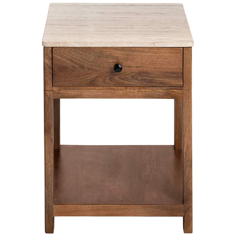 Image 1 Crestview Collection Liam Wooden Side Table