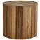 Crestview Collection Limba 23 1/4" Wide Brown End Table