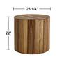 6_Crestview Collection Limba 23 1/4" Wide Brown End Table more views