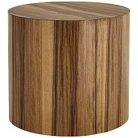 Image3 of Crestview Collection Limba 23 3/4" Wide Brown End Table