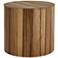 Crestview Collection Limba 23 3/4" Wide Brown End Table