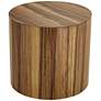 Crestview Collection Limba 23 3/4" Wide Brown End Table in scene