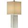 Crestview Collection Lucas Mirror and Silver Table Lamp