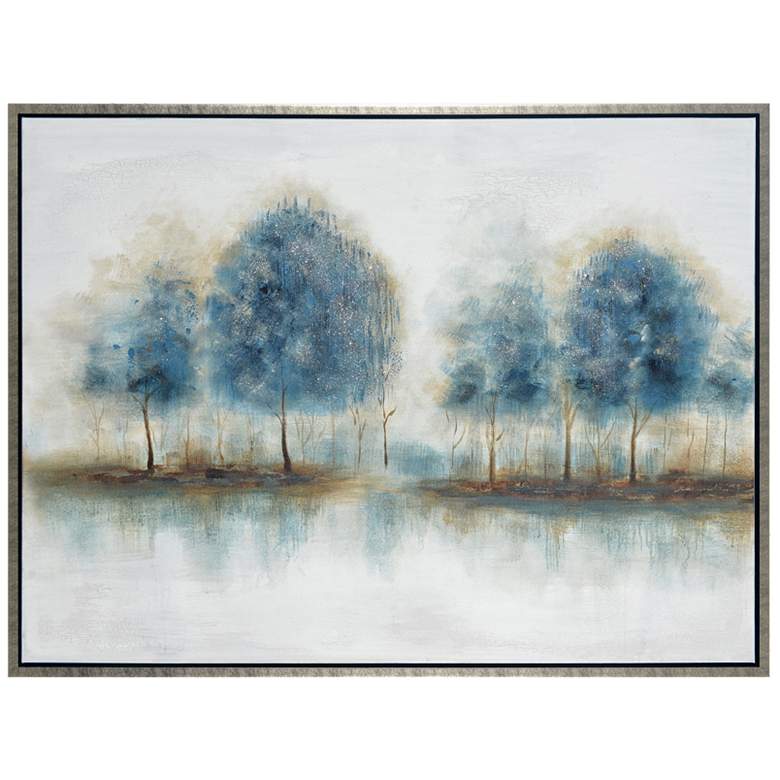Image 1 Crestview Collection Lush Lands Framed Canvas Painting 