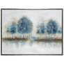 Crestview Collection Lush Lands Framed Canvas Painting 