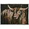 Crestview Collection Mad Max 48" Wood Panel Bull Wall Art