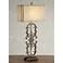 Crestview Collection Madison Antique White Iron Table Lamp