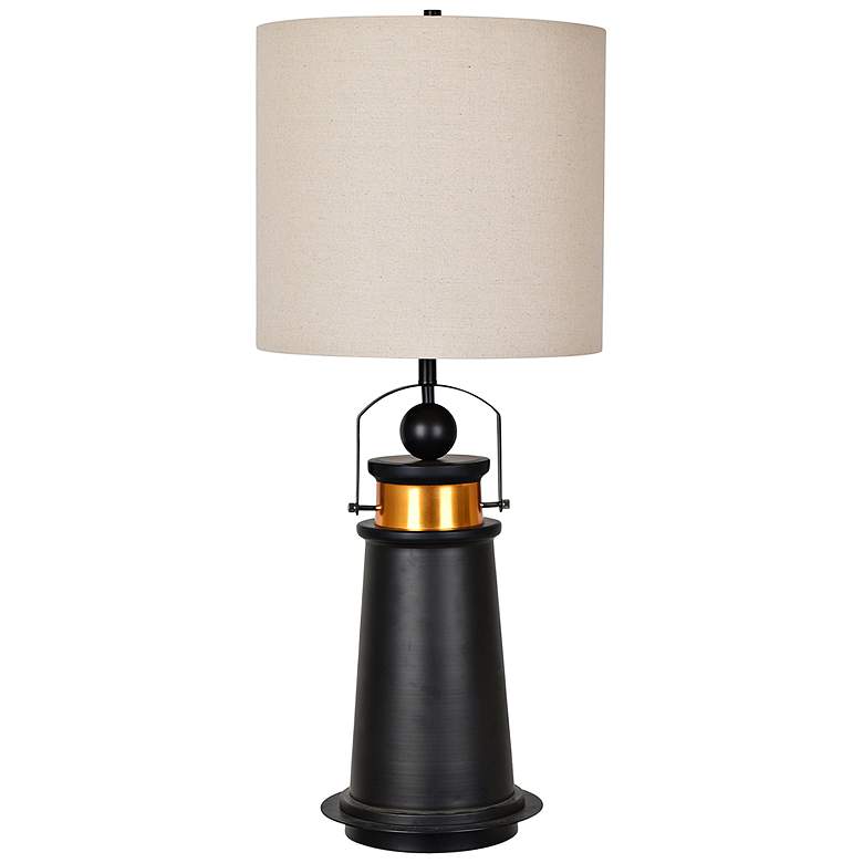 Image 1 Crestview Collection Marra Iron and Brass Table Lamp