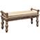 Crestview Collection Marsailles Accent Bench