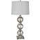 Crestview Collection Massoud Silver Leaf Table Lamp