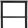 2_Crestview Collection Meridian 31 1/2"W Black 4-Shelf Etagere more views